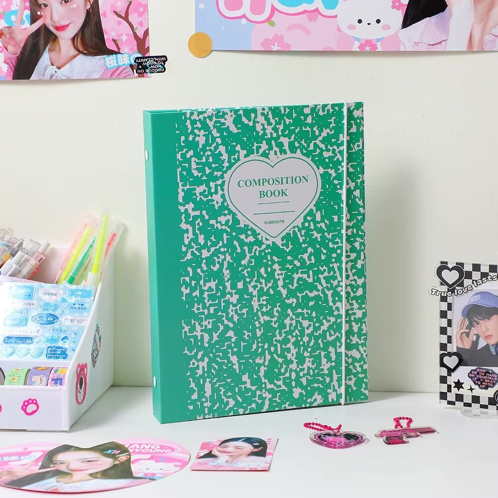 Composition Book A5 Photocard Binder - StarPOP shop