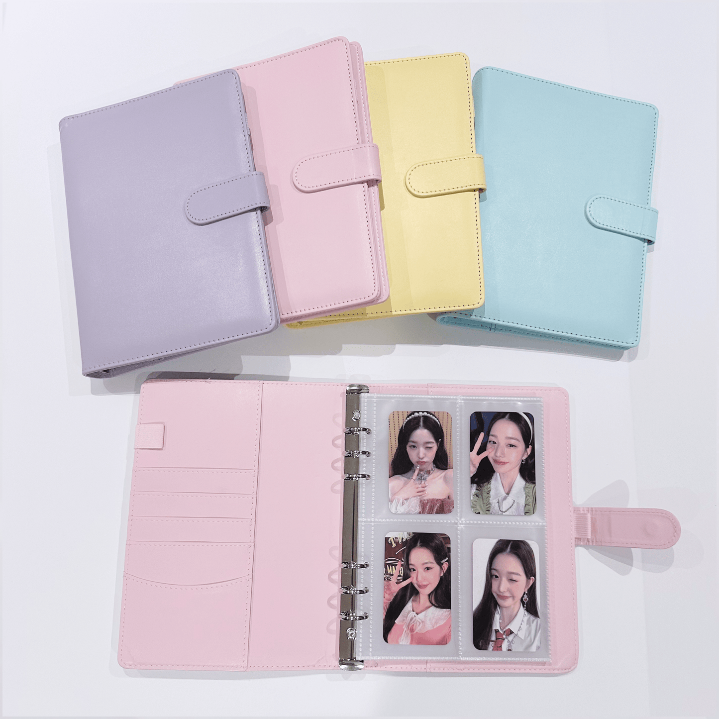 Ribbon Leather A5 Photocard Binder - StarPOP shop
