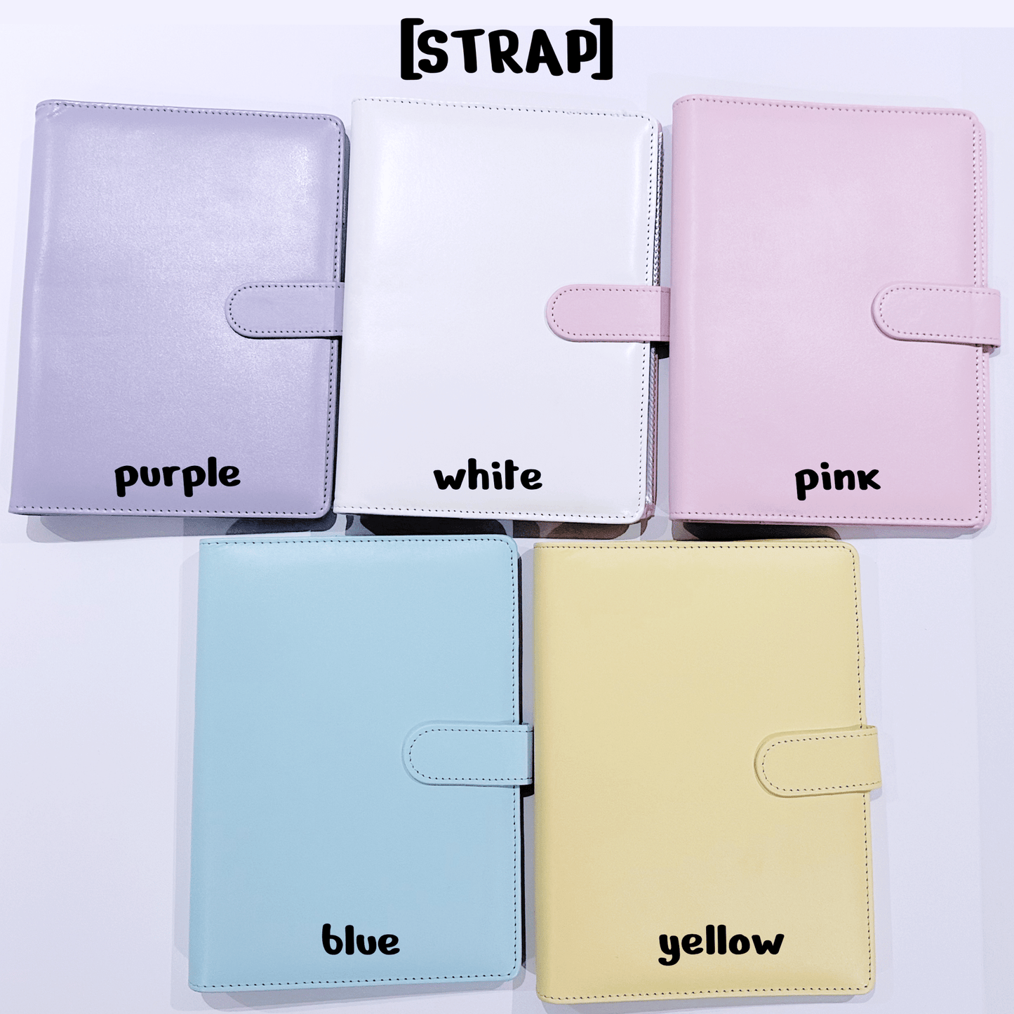 Ribbon Leather A5 Photocard Binder - StarPOP shop