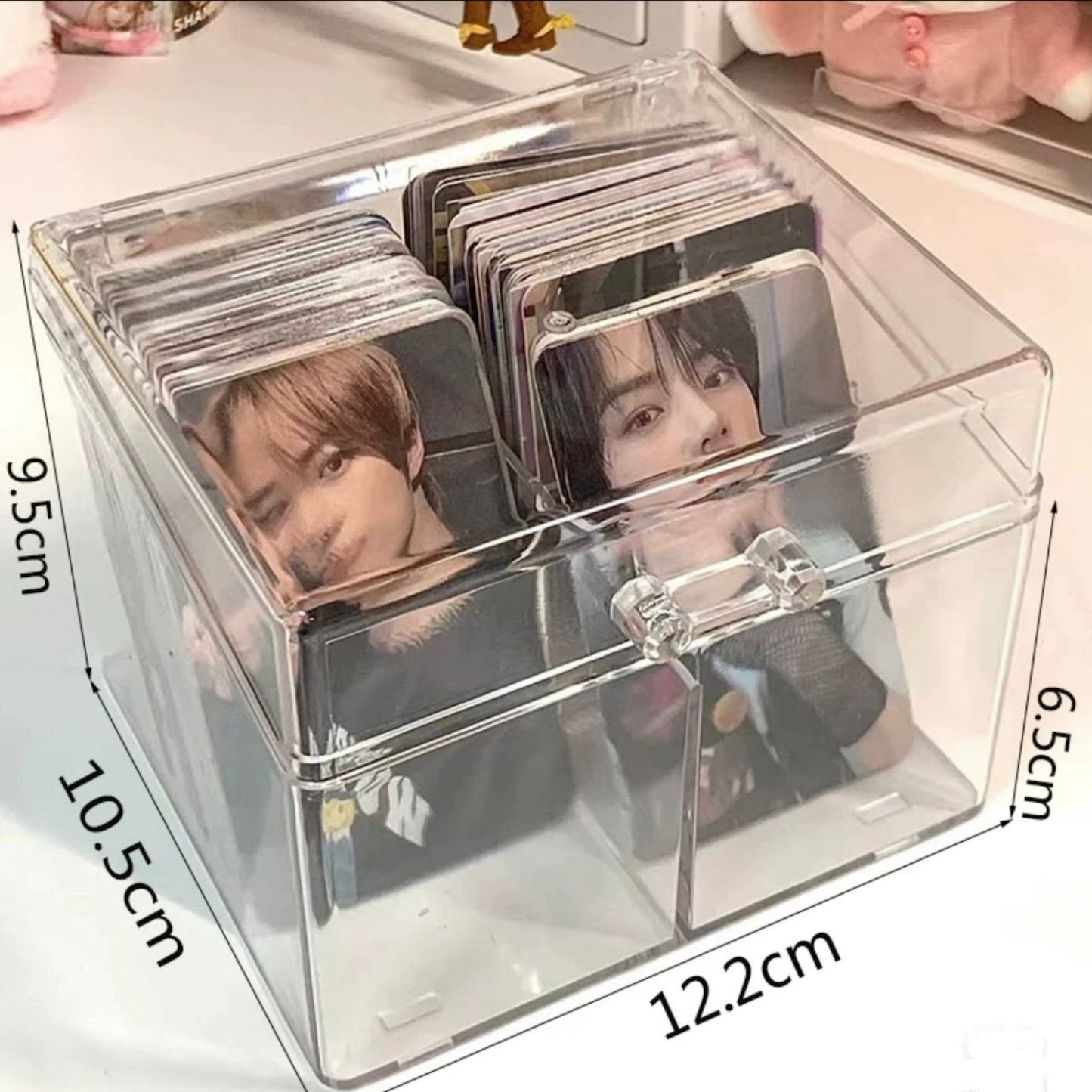 2-Section Photocard Organizer Box - StarPOP shop