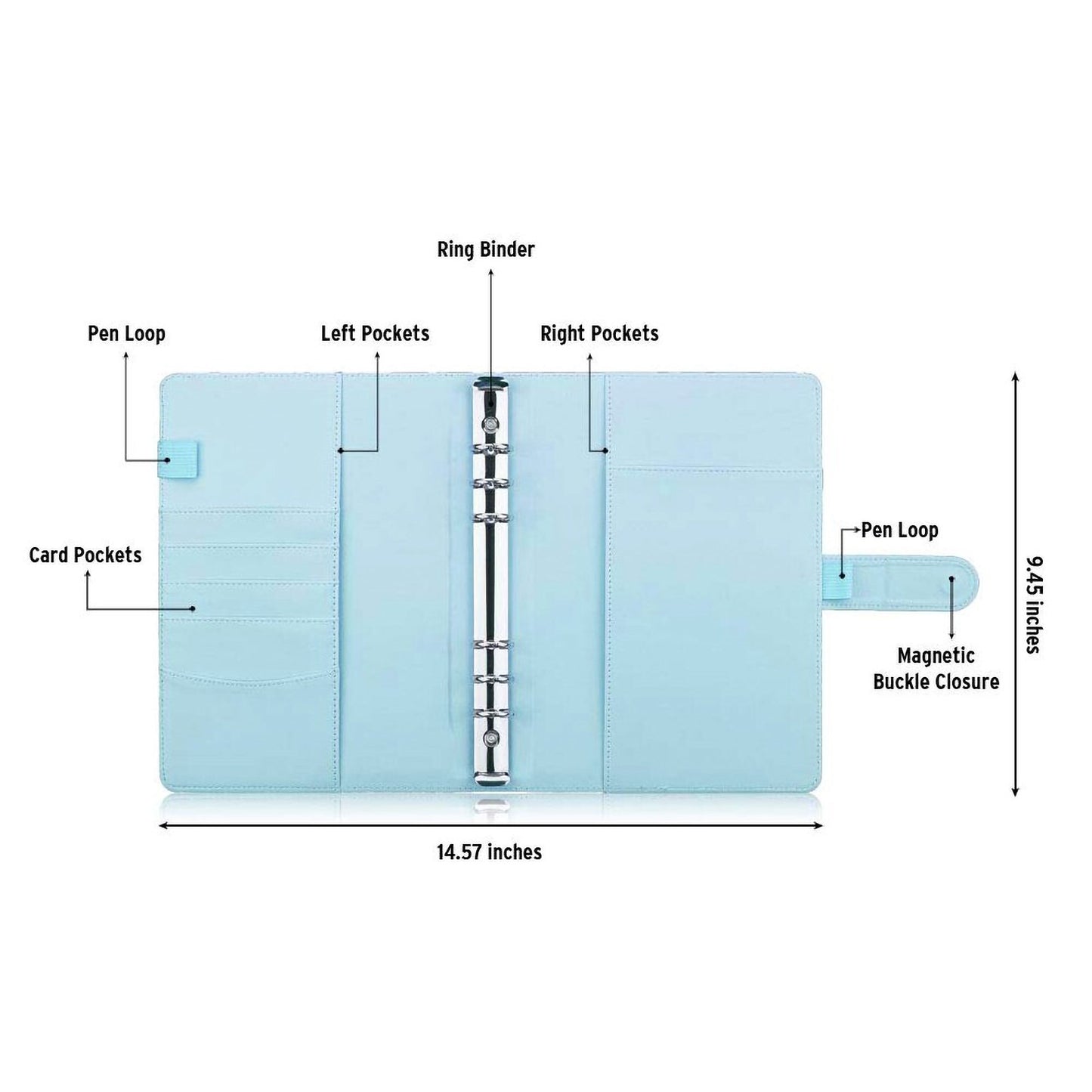 A5 Candy Leather Photocard Binder Album - StarPOP shop