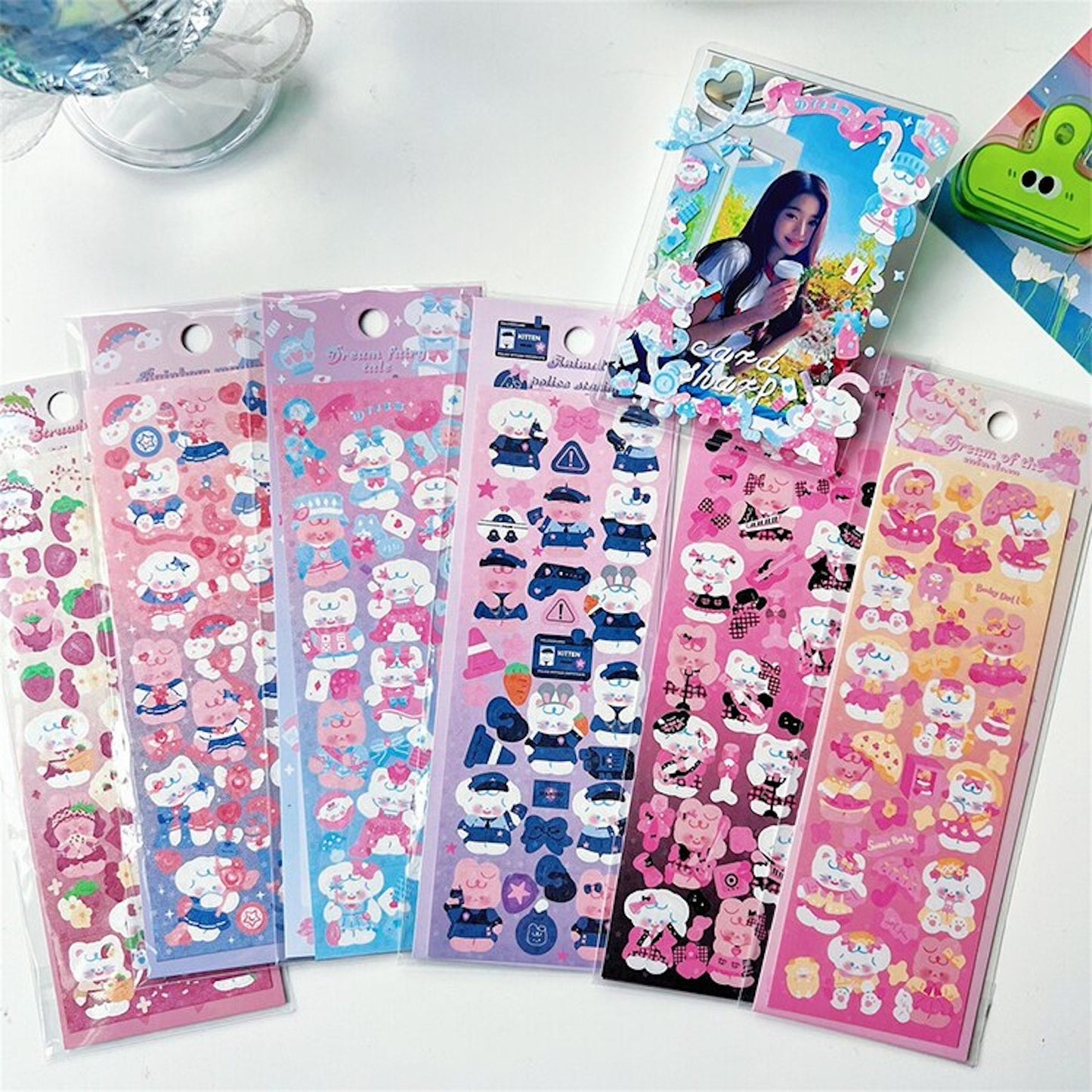 "Bunny Cat" Sticker - 1 PC - StarPOP shop