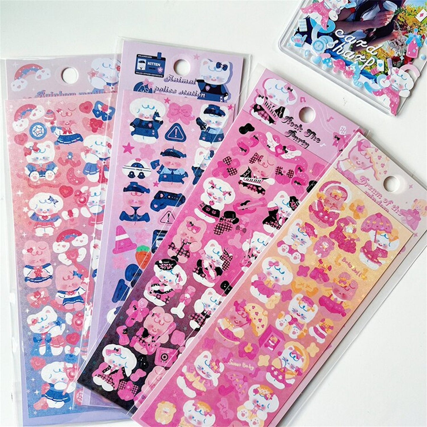 "Bunny Cat" Sticker - 1 PC - StarPOP shop
