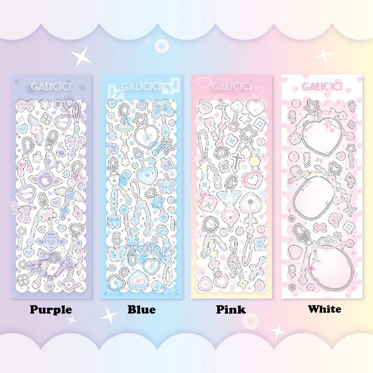 "Galicici Charm" Sticker - 1 PC - StarPOP shop
