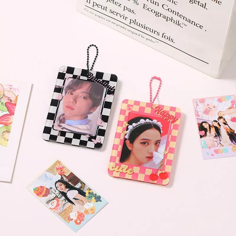KPop Acrylic Photocard Holder Keychain - StarPOP shop