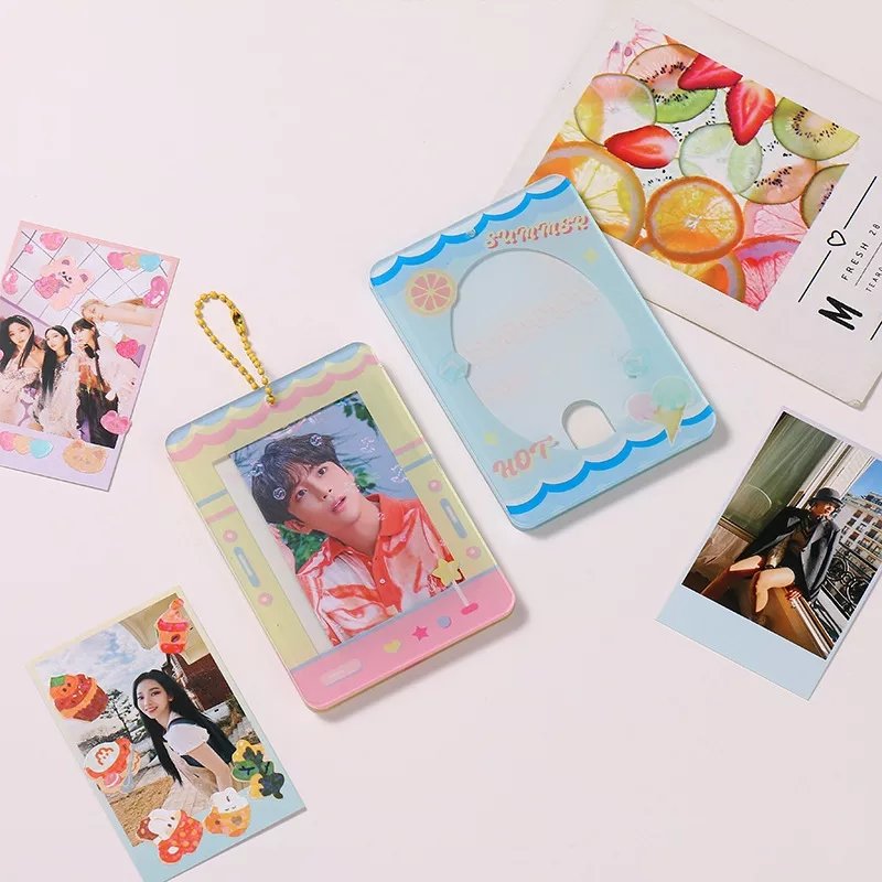 KPop Acrylic Photocard Holder Keychain - StarPOP shop