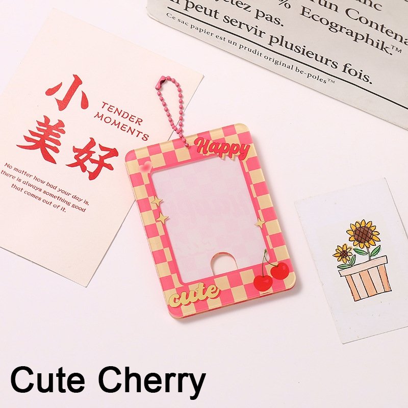 KPop Acrylic Photocard Holder Keychain - StarPOP shop