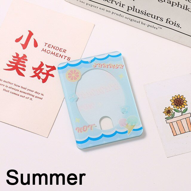 KPop Acrylic Photocard Holder Keychain - StarPOP shop