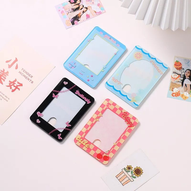 KPop Acrylic Photocard Holder Keychain - StarPOP shop