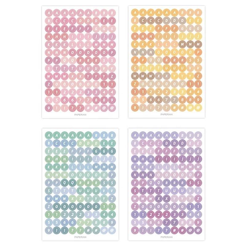 KPop Polco Deco Stickers "Alphabet Numbers" - 1 PC - StarPOP shop