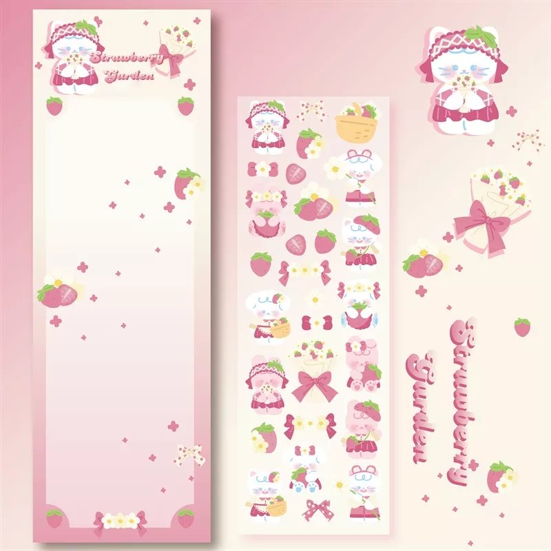 KPop Polco Deco Stickers "Bunny Cat" - 1 PC - StarPOP shop