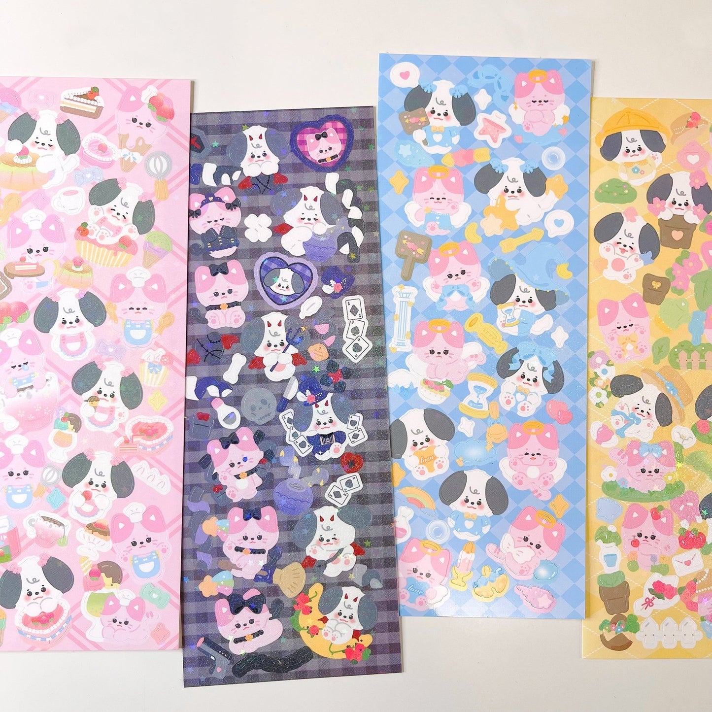 KPop Polco Deco Stickers "Cat & Dog" - 1 PC - StarPOP shop