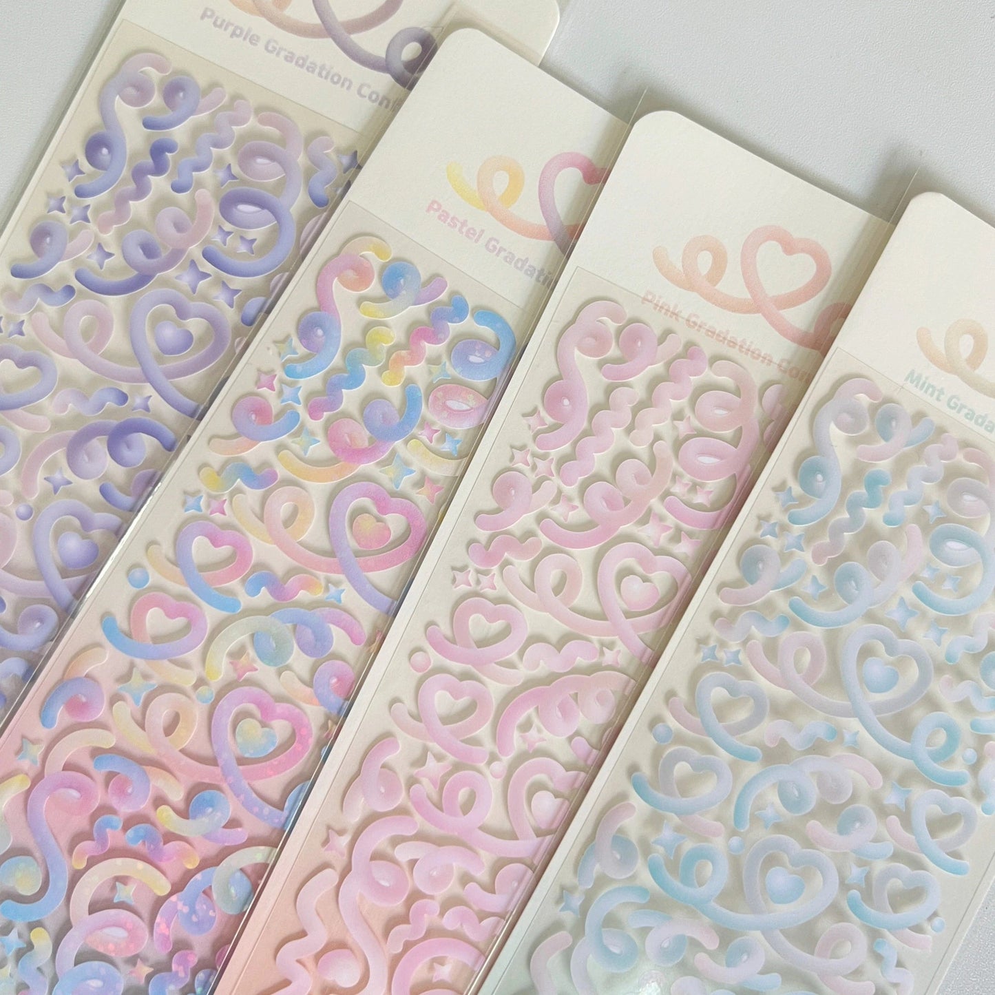 KPop Polco Deco Stickers "Gradation Confetti" - 1 PC - StarPOP shop