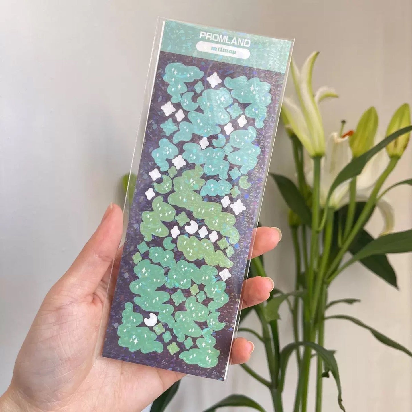 KPop Polco Deco Stickers "Gradient Star" - 1 PC - StarPOP shop