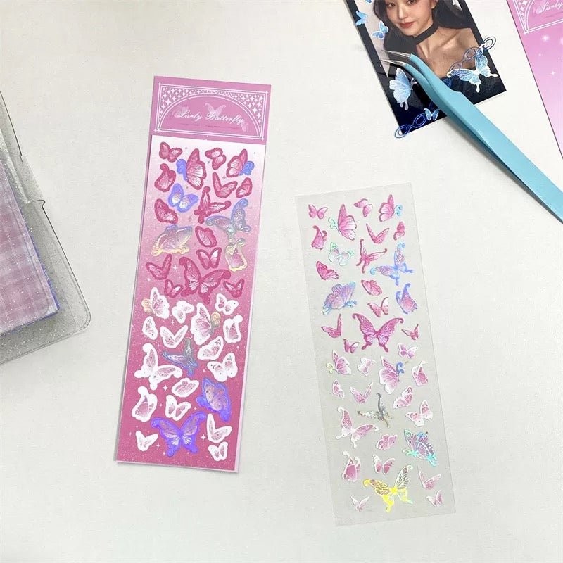 KPop Polco Deco Stickers "Lovely Butterfly" - 1 PC - StarPOP shop