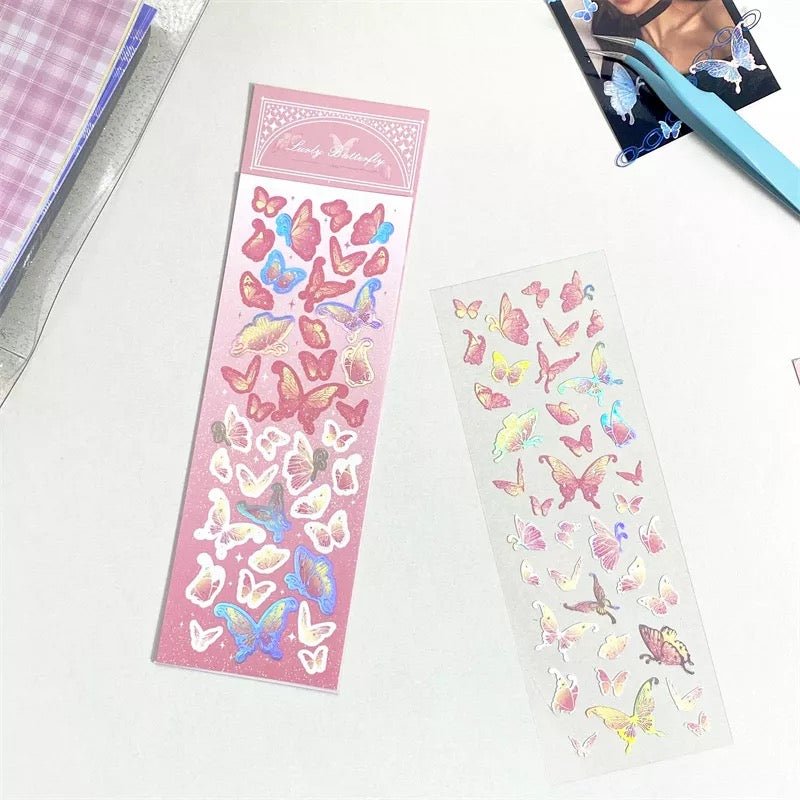 KPop Polco Deco Stickers "Lovely Butterfly" - 1 PC - StarPOP shop