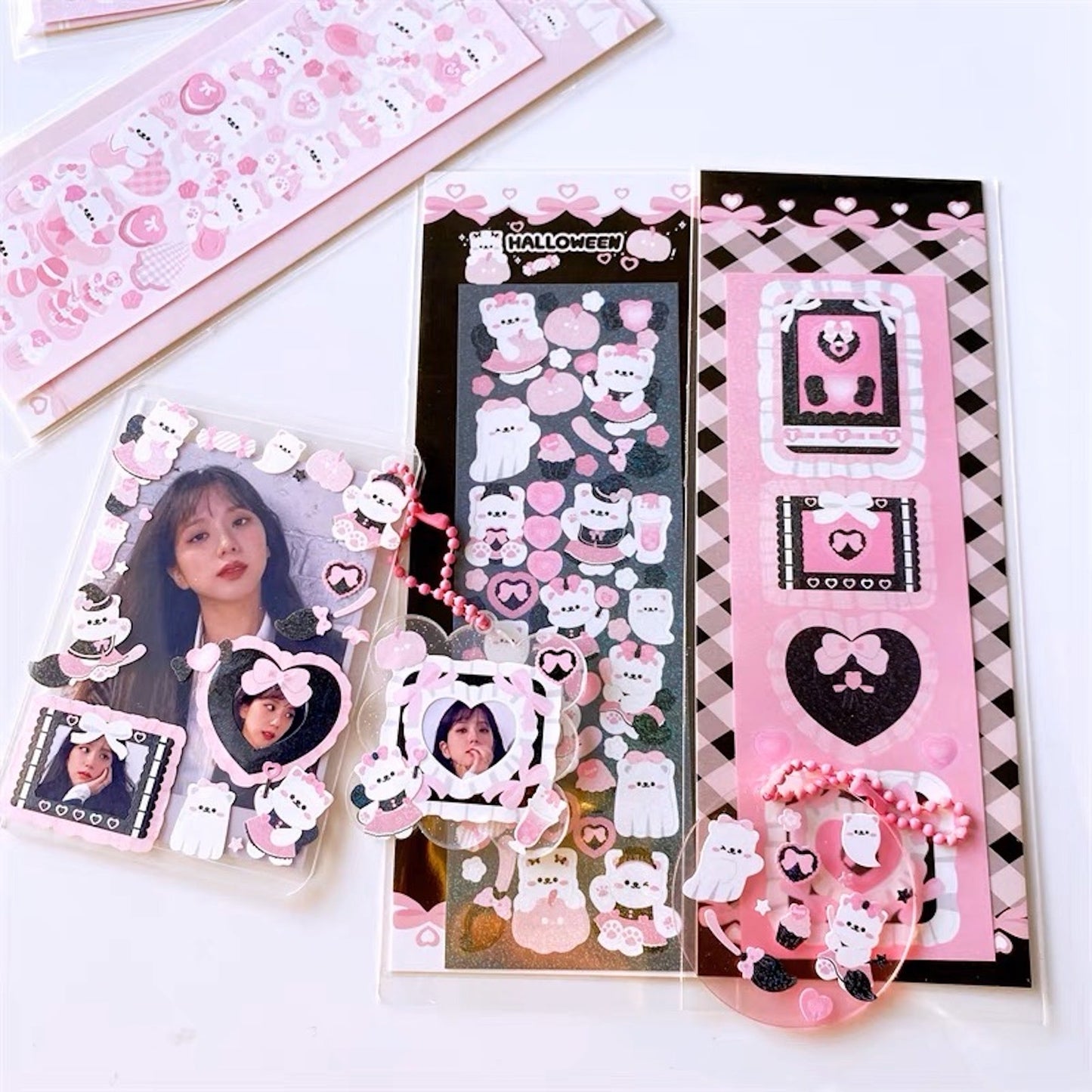"Pink Kitty" Sticker - 1 PC - StarPOP shop