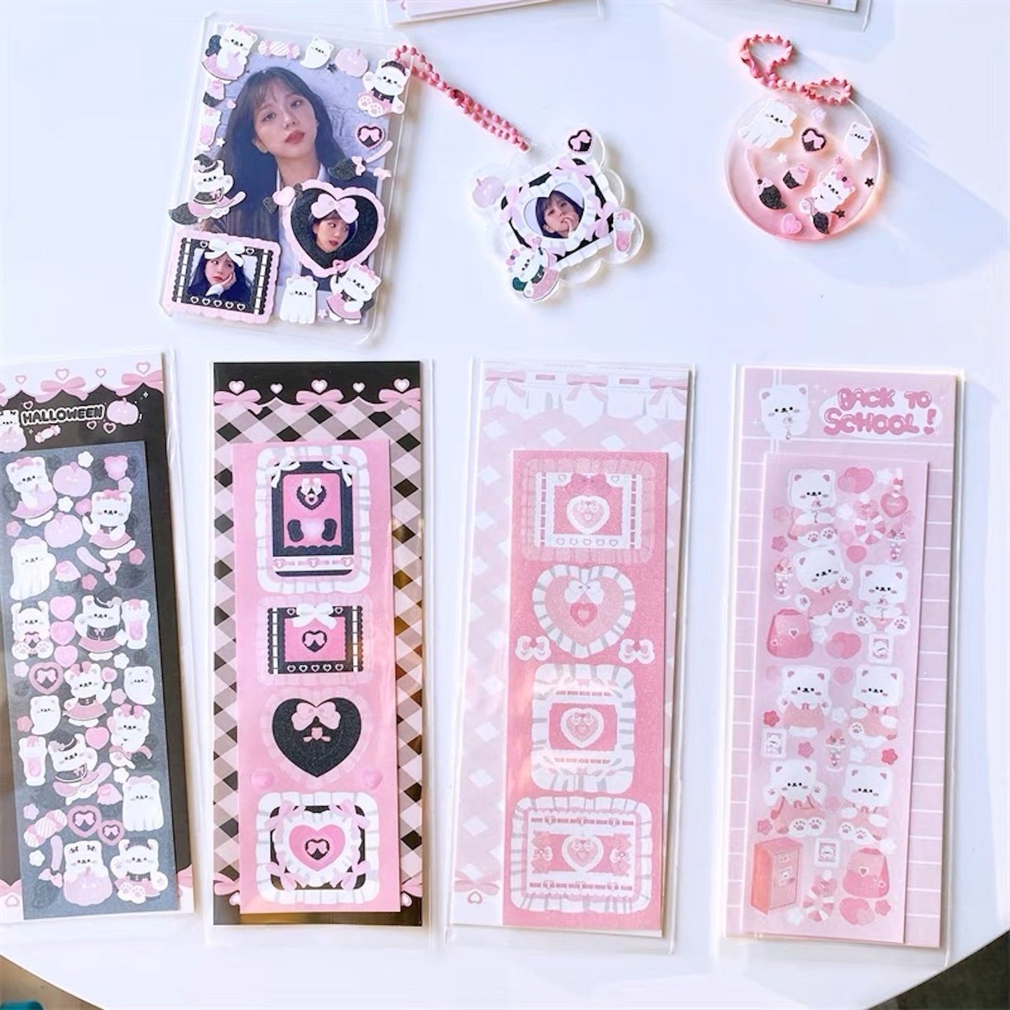 "Pink Kitty" Sticker - 1 PC - StarPOP shop