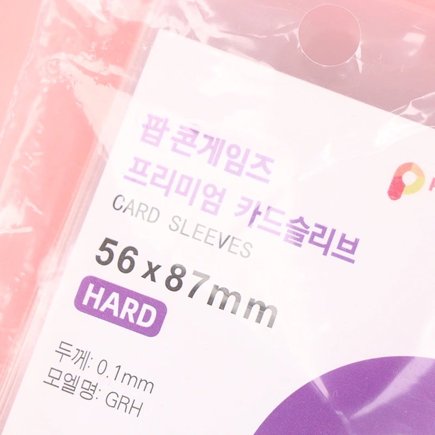 Popcorn Games Card Sleeves (Hard) - 50PCS - StarPOP shop