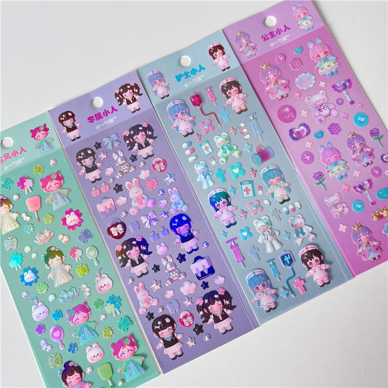 Cute Girl Sticker – StarPOP shop