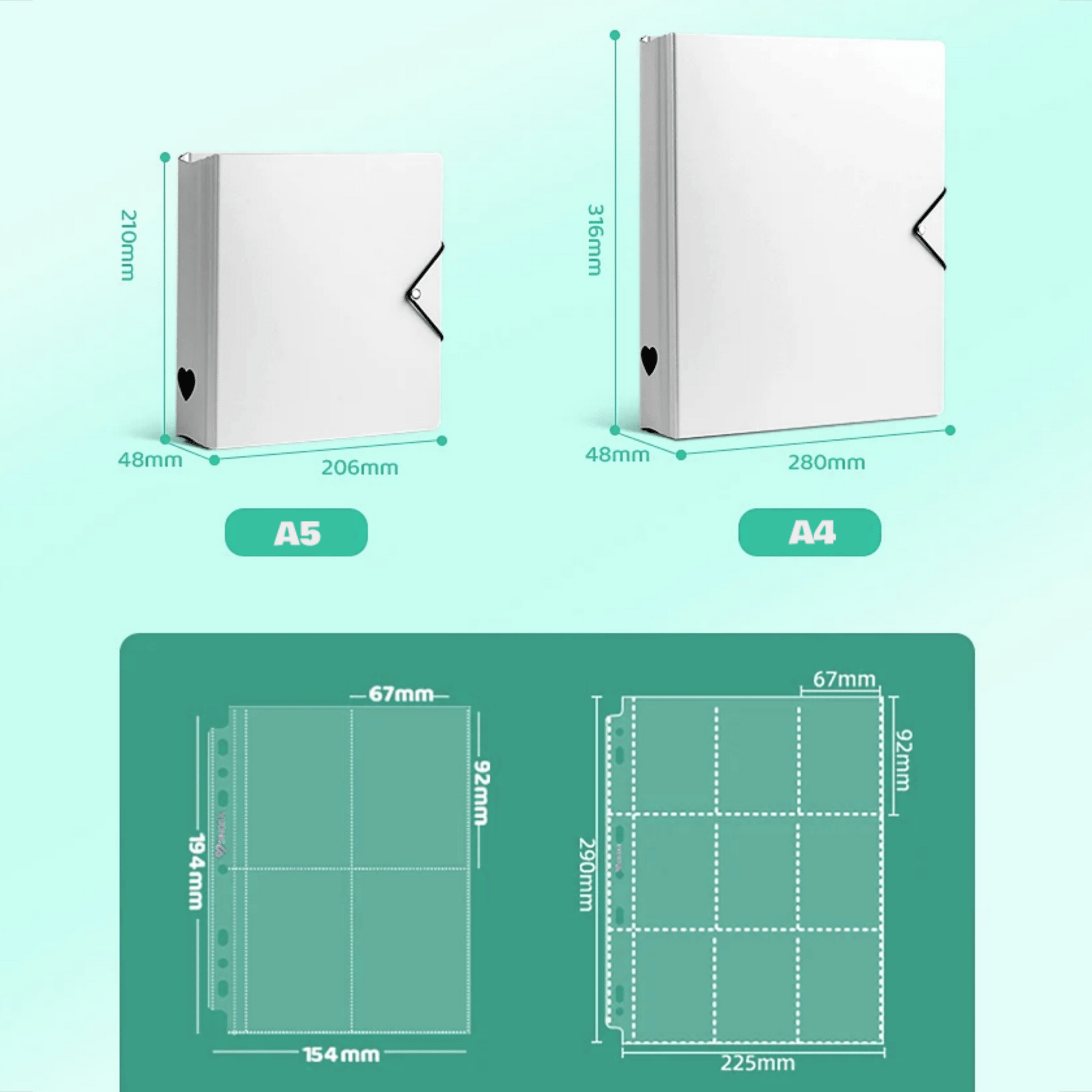 a4 card binder Archival PRO Photocard Binder