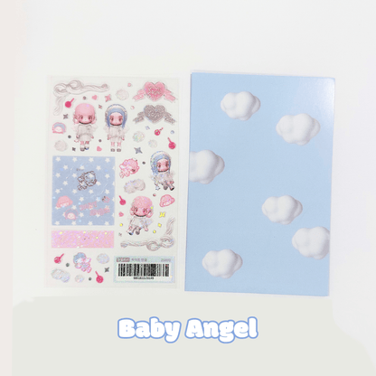 "Cute Girl" Sticker - StarPOP shop