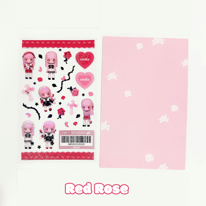 "Cute Girl" Sticker - StarPOP shop