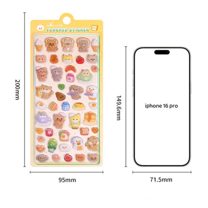 "Flocked" Sticker - 1 PC - StarPOP shop