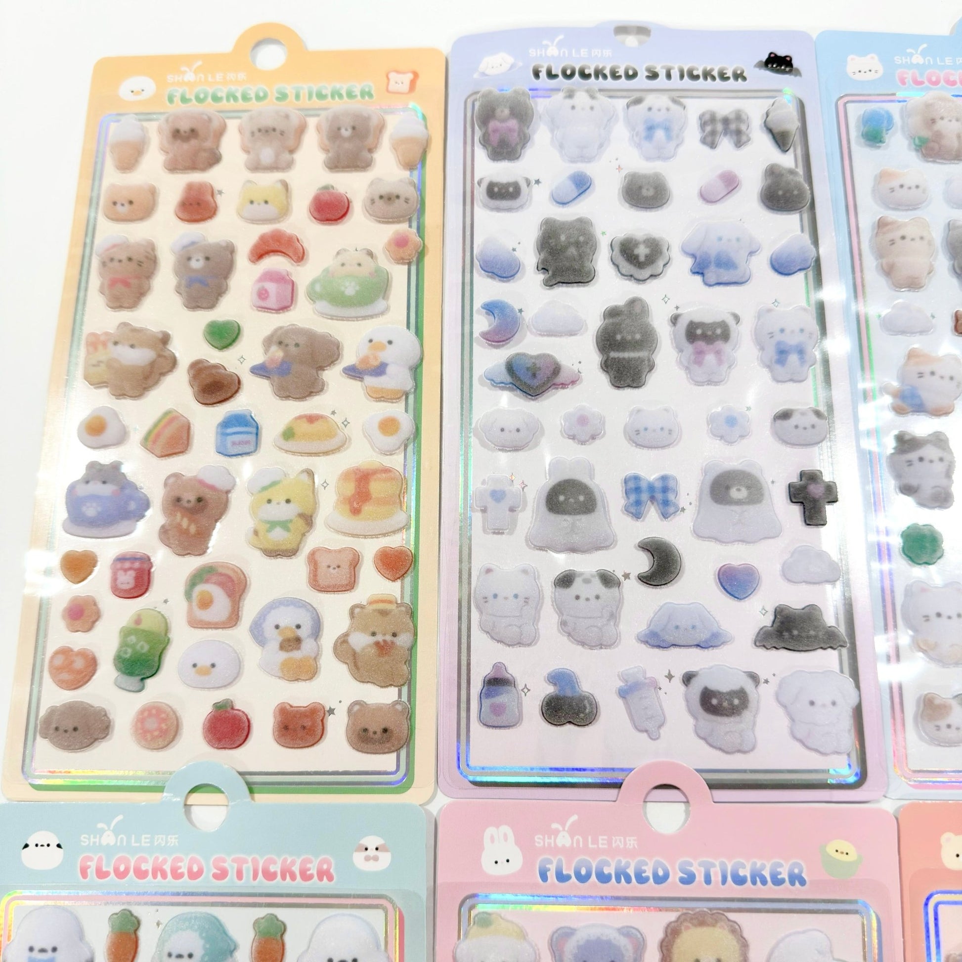 "Flocked" Sticker - 1 PC - StarPOP shop