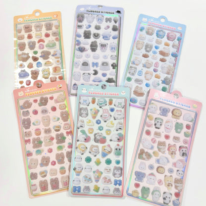 "Flocked" Sticker - 1 PC - StarPOP shop