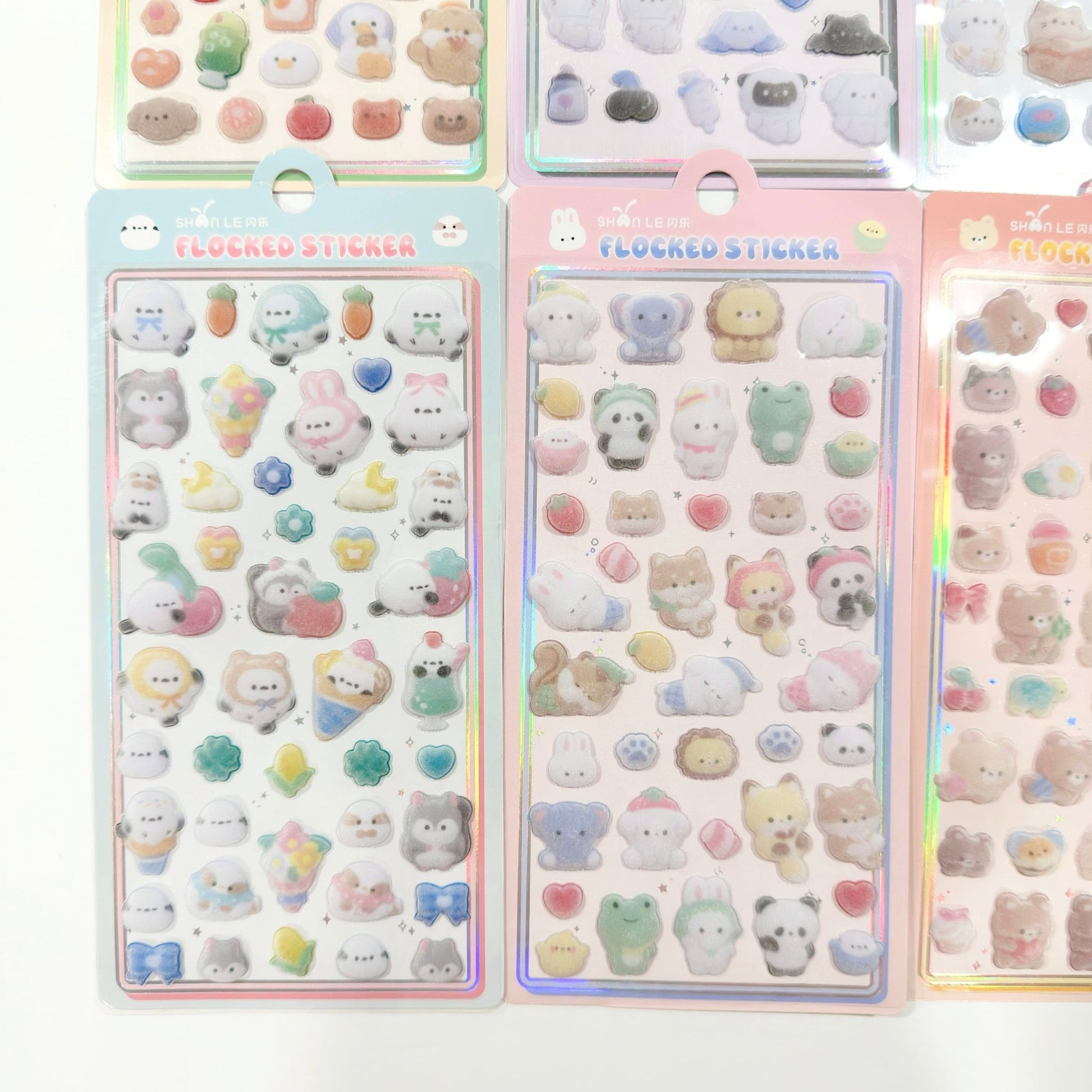 "Flocked" Sticker - 1 PC - StarPOP shop
