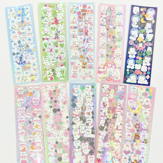 "Florobear" Sticker - 1 PC - StarPOP shop