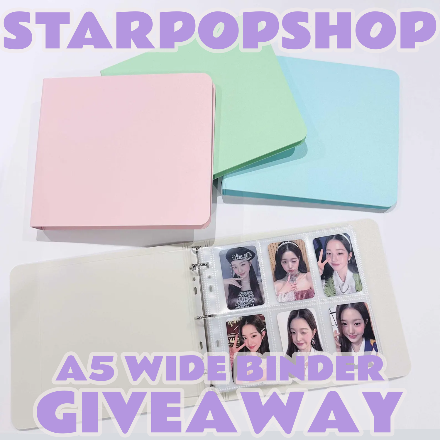STARPOP Shop | Kpop Collector's Supplies Binders Card