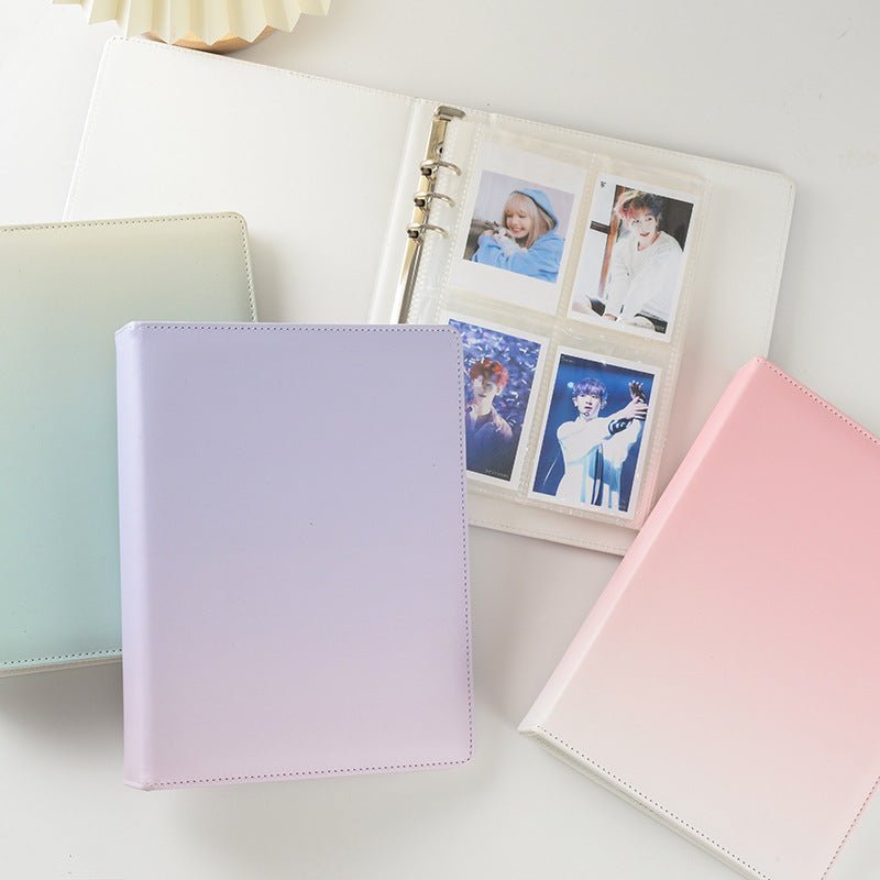 Gradient Leather A5 Photocard Binder - StarPOP shop