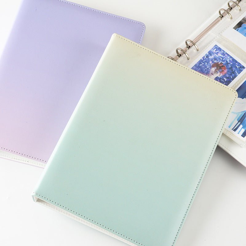 Gradient Leather A5 Photocard Binder - StarPOP shop