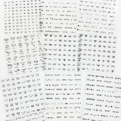 "Kaomoji" Stickers - 10 PCS - StarPOP shop