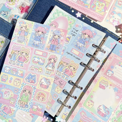"Korean Girl" Sticker - 1 PC - StarPOP shop