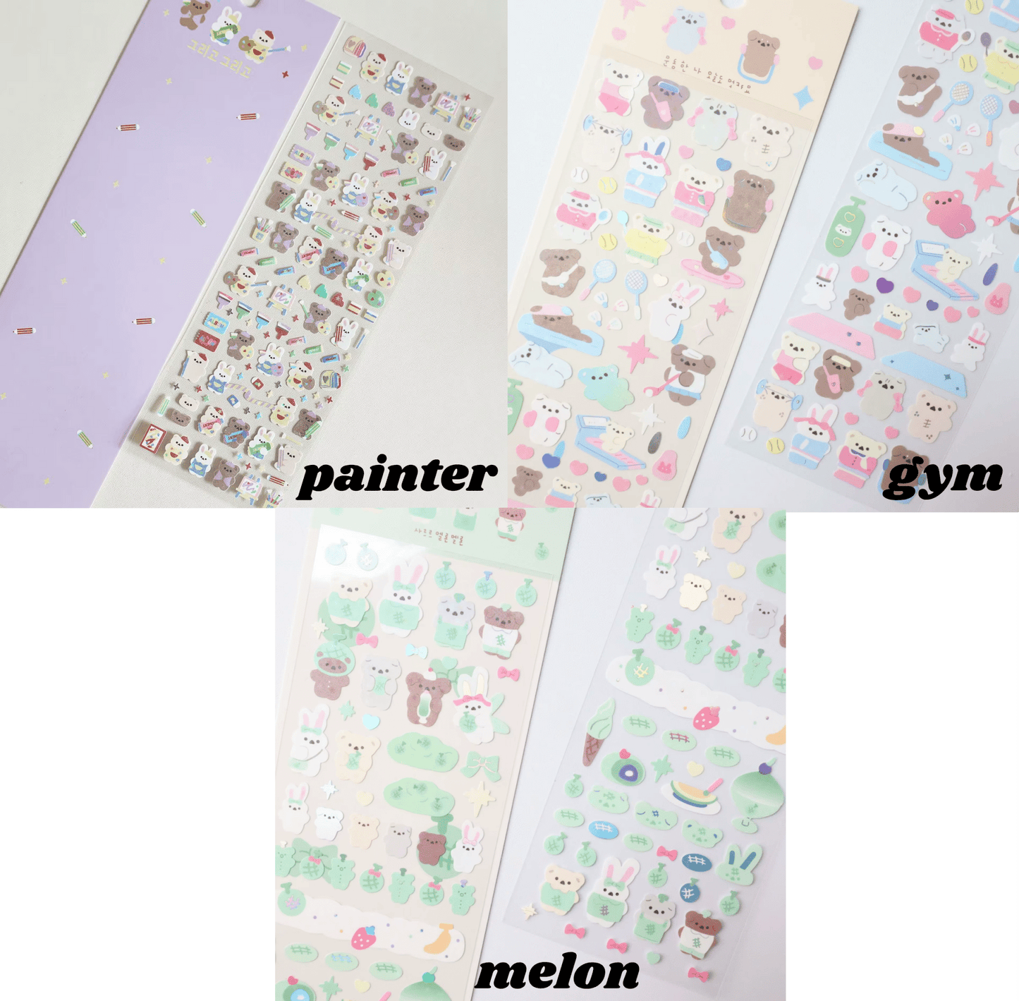 "Mini Bears" Sticker - StarPOP shop