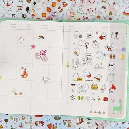 "Molang" Sticker Pack - 6 PCS - StarPOP shop