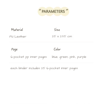 *PRE - ORDER* 6 - Pocket Moonlight Photocard Binder - StarPOP shop