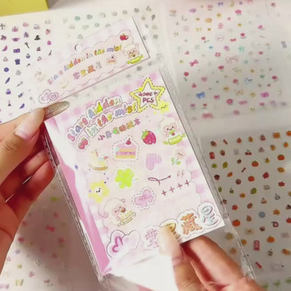 Mini PET Sticker Book