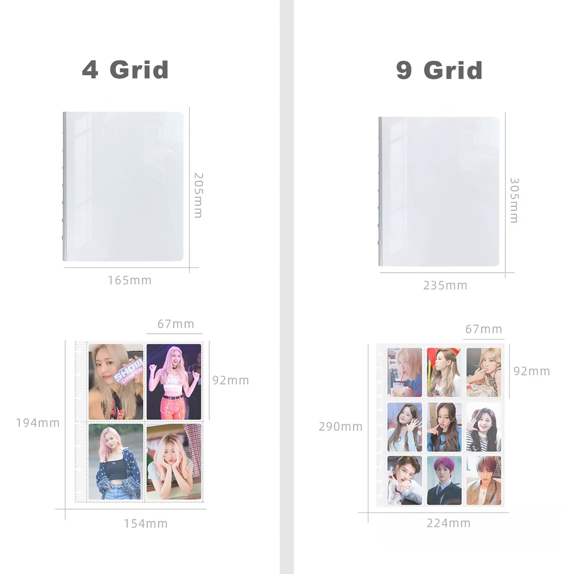 index card holder ring binder RINGNOTE Photocard Binder – StarPOP shop