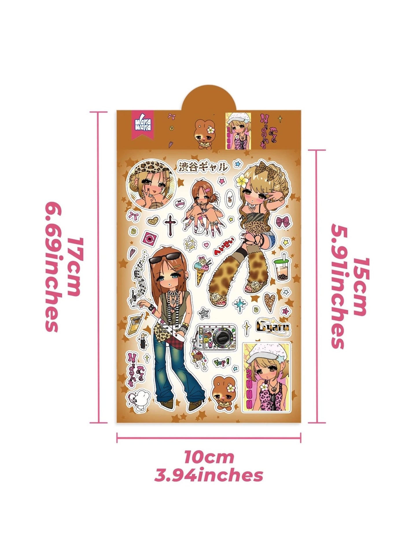 "Tokyo Girl" Sticker - 1 PC - StarPOP shop