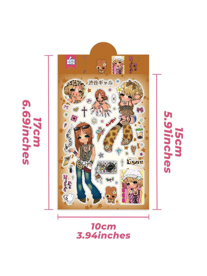 "Tokyo Girl" Sticker - 1 PC - StarPOP shop