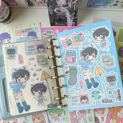 "Tokyo Girl" Sticker - 1 PC - StarPOP shop
