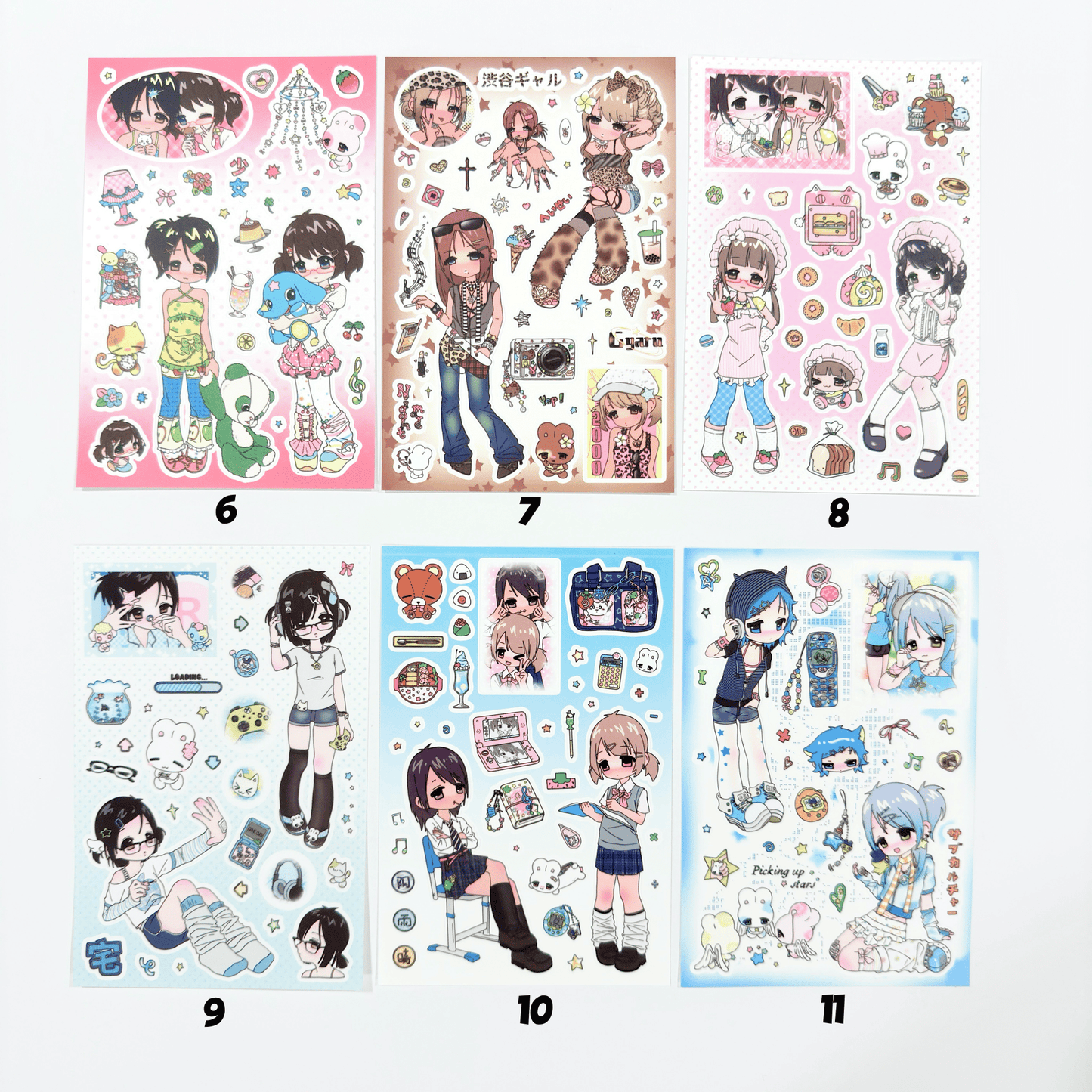 "Tokyo Girl" Sticker - 1 PC - StarPOP shop