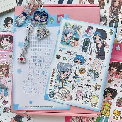 "Tokyo Girl" Sticker - 1 PC - StarPOP shop
