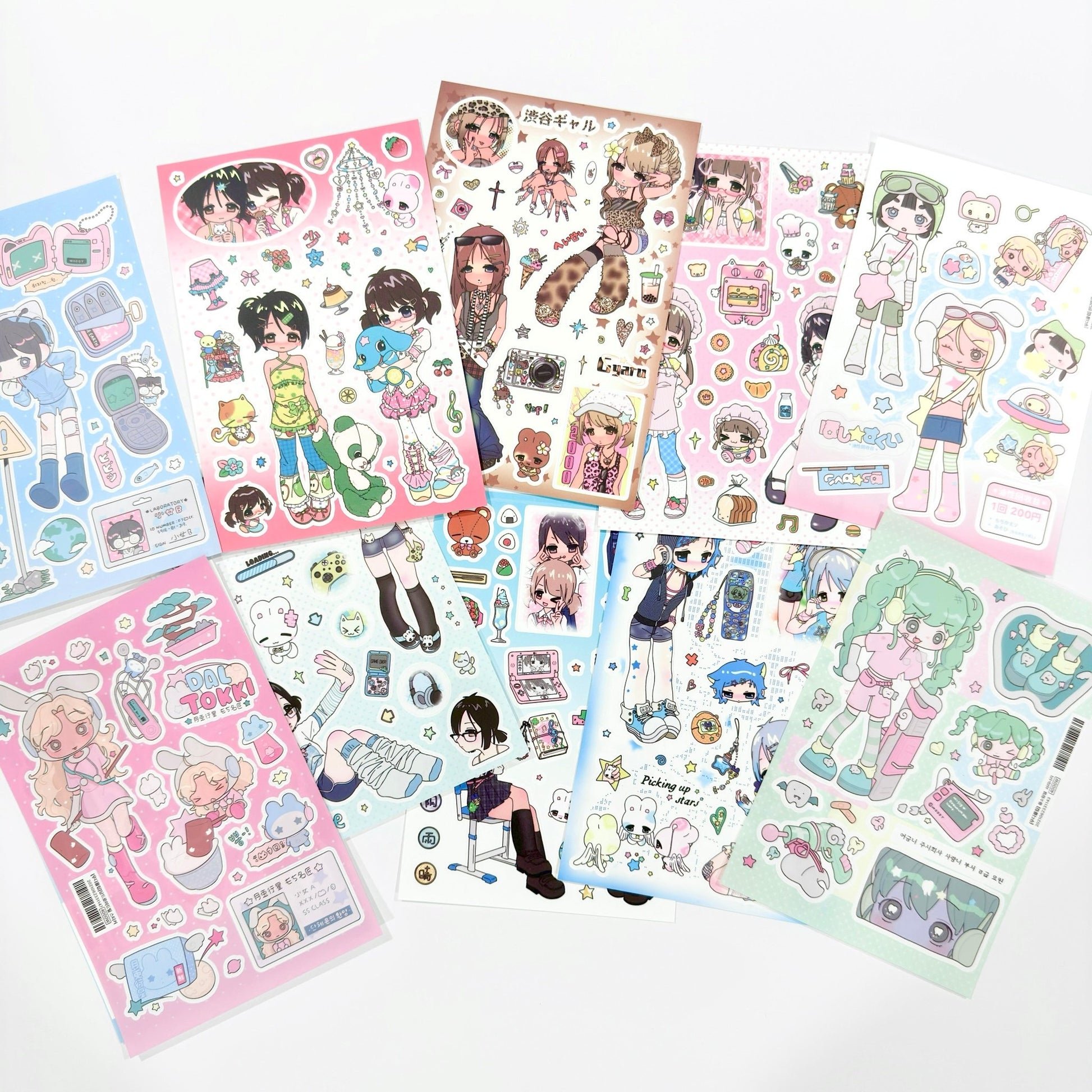 "Tokyo Girl" Sticker - 1 PC - StarPOP shop