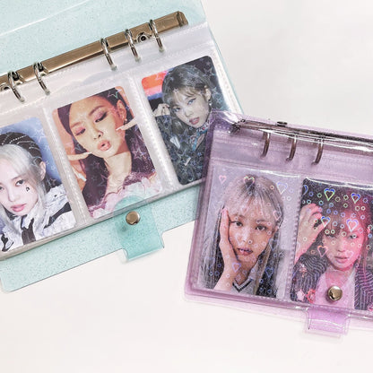 3 Pocket KPop Glitter Photocard Binder Album - StarPOP shop