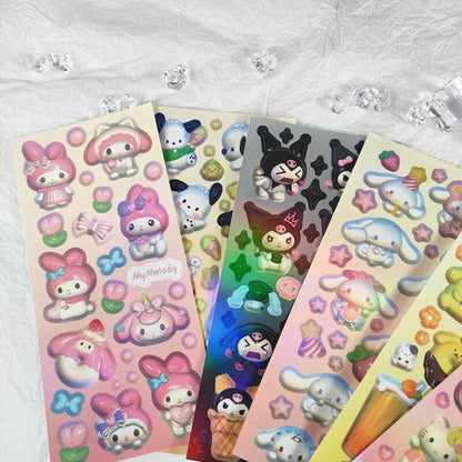 Sanrio 3D Sticker Maker 🌟 #asmr #sanrio #stickermaker, sanrio sticker  maker